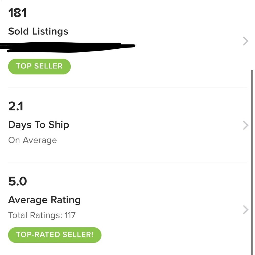 Thank you to all of my customers